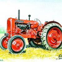 Nuffield Tractor (Watercolour)